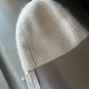 Luxe Cream Cashmere Beanie